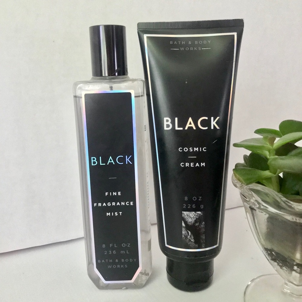 Bath & Body Works: Black Fine Mist & Cream Duo